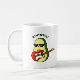 Caneca De Café Guac E Roll Funny Avocado Pun