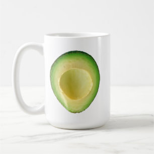 Caneca De Café Guacamole Verde de Abacate 4Jan