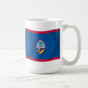 Caneca De Café Guam Flag Mug