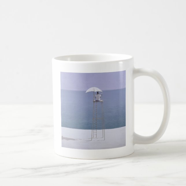 Caneca De Café Guarda 2004 da praia (Direita)
