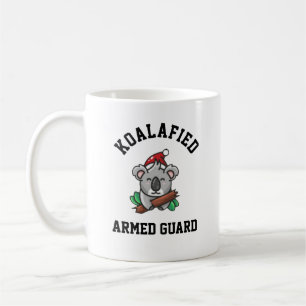 Caneca De Café Guarda Armada Koalafied