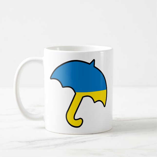 Caneca De Café Guarda-chuva da Ucrânia (Esquerda)