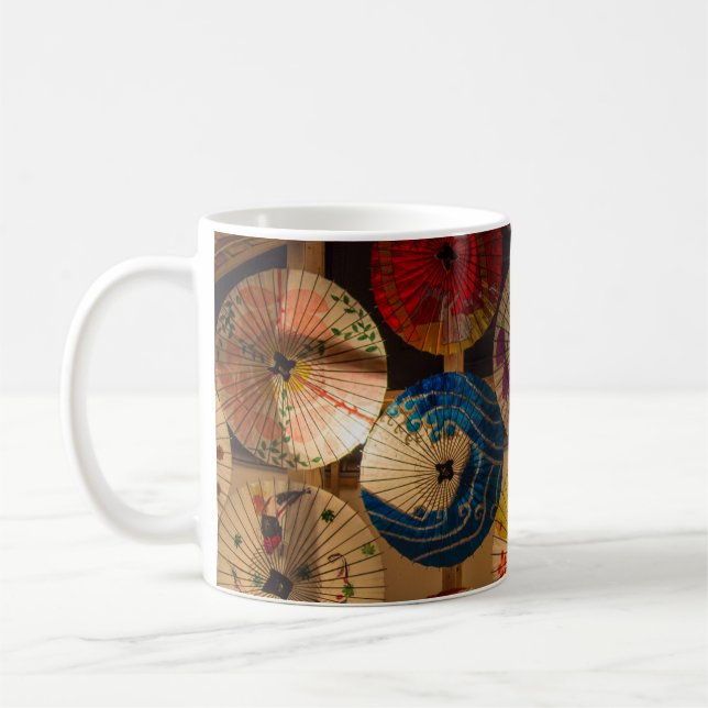 Caneca De Café Guarda-chuvas Iluminados (Esquerda)
