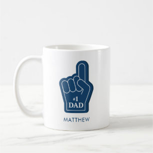 Caneca De Café Guarda de Aniversário do Pai Personalizado