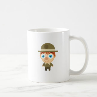 Caneca De Café Guarda florestal de parque - meu parque da
