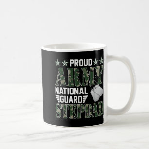 Caneca De Café Guarda Nacional de Stepdad do Exército Ordenado