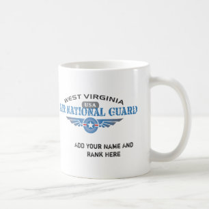 Caneca De Café Guarda nacional do ar de West Virginia