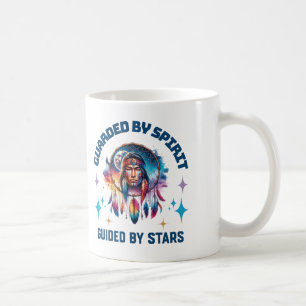 Caneca De Café Guardada pelo Espírito, Guiada por Estrelas