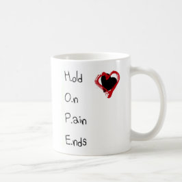Caneca De Café Guardare em extremidades da dor