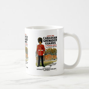 Caneca De Café Guardas canadenses do granadeiro