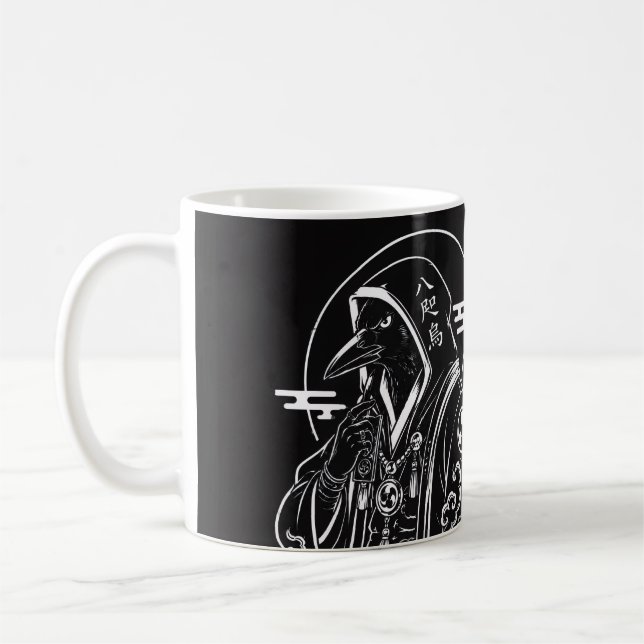 Caneca De Café Guardião Corvo (Esquerda)