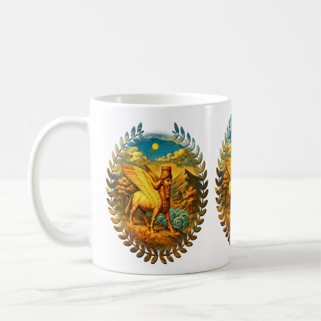 Caneca De Café Guardião da Antiguidade Picos Mug (Esquerda)