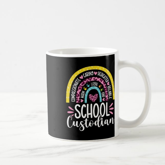 Caneca De Café Guardião da Bateria da Escola de Vida do Rainbow (Direita)