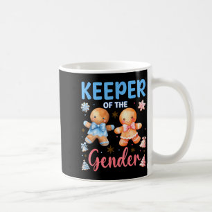 Caneca De Café Guardião Da Revelação Do Gênero Bebê Gingerbread R
