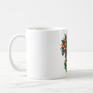 Caneca de Café Guardião de Joia Turquesa