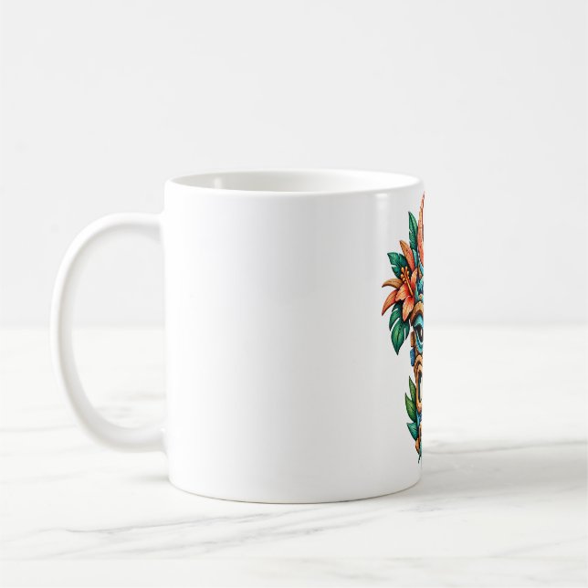 Caneca de Café Guardião de Joia Turquesa (Esquerda)