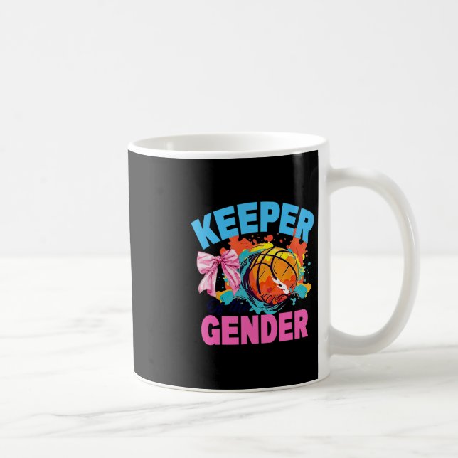 Caneca De Café Guardião do Esboço de Gênero ou Revelação de Gêner (Direita)