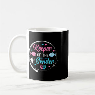 Caneca De Café Guardião Do Peixe De Gênero Revelação De Gênero Fa