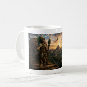 Caneca De Café Guardião Indígena das Cidades Antigas