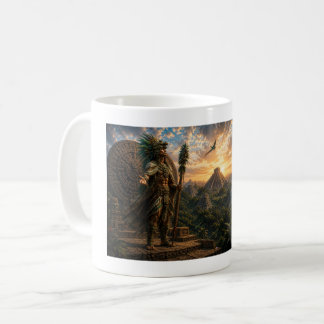 Caneca De Café Guardião Indígena das Cidades Antigas