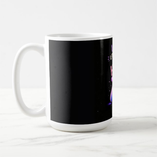 Caneca De Café Guardo Pequenos Pedaços de Esperança (Esquerda)