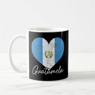 Caneca De Café Guatemala Flag Pride Hearina Chapina