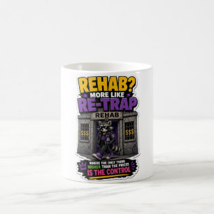 Caneca de Café Guaxinim Anti-Re-Trapaça AA