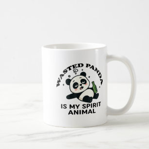 Caneca De Café Guaxinim Engraçado, Meu Animal Espiritual É Um Pan