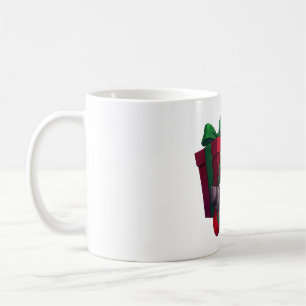 Caneca De Café Guaxinim Entre Presentes Envolvidos