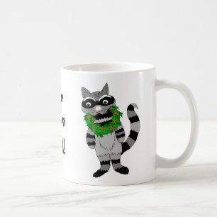 Caneca De Café Guaxinim eu fui tido!