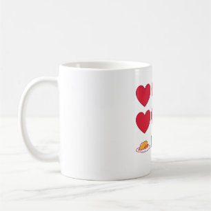 Caneca De Café Gudetama Hearts _ Ovos Namorados_s Sweatshirt