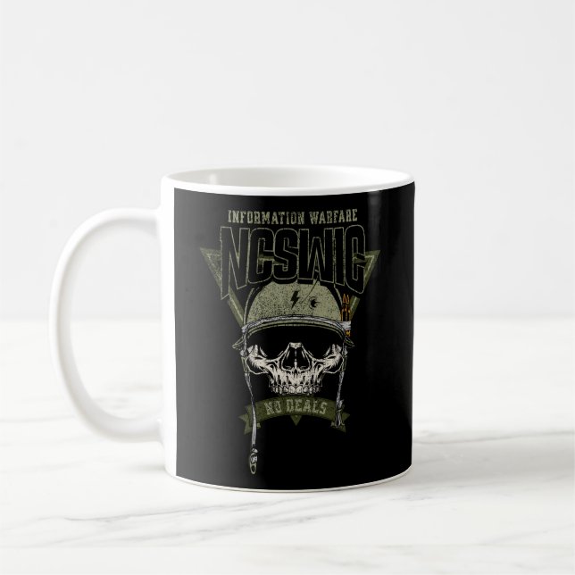 Caneca De Café Guerra de Informação Ncswic (Esquerda)