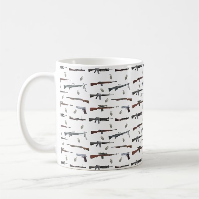 Caneca De Café Guerra do Vietnã - Armas americanas (Esquerda)