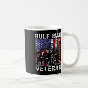 Caneca De Café Guerra Militar do Golfo Veterano Veterano Veterano
