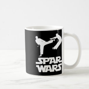 Caneca De Café Guerras de Spar Dito Divertido Taekwondo Lutador d