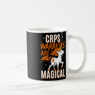 Caneca De Café Guerreiro Crps Unicórnio Mágico Fita Laranja Causa