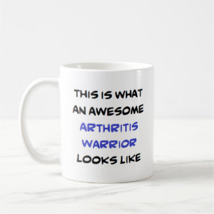 Caneca De Café guerreiro da artrite, incrível
