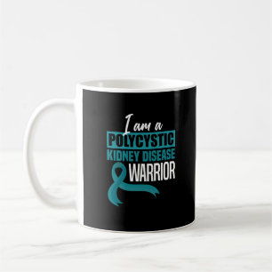 Caneca De Café Guerreiro da Doença Renal Poliquística