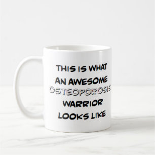 Caneca De Café guerreiro da osteoporose, incrível