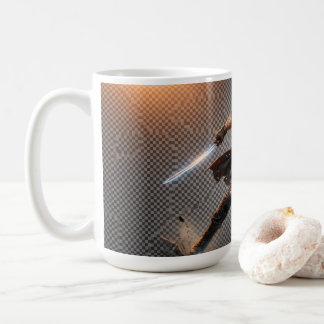 Caneca De Café Guerreiro de Ação Épica