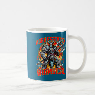 Caneca De Café Guerreiro de Batalha de Fantasia Sombria Caprichos