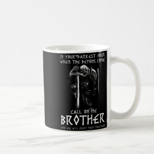 Caneca De Café Guerreiro de Deus Me Chame Incomodar Luta Cavaleir