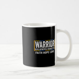 Caneca De Café Guerreiro de Sensibilização para as Deficiência do
