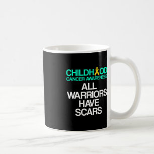 Caneca De Café Guerreiro de Suporte a Sobreviventes de câncer de
