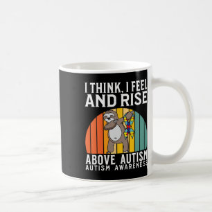 Caneca De Café Guerreiro do Autismo Crianças Puzzle Apoio Conscie