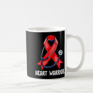 Caneca De Café Guerreiro do Coração Estetoscópio Enfermeira Verme