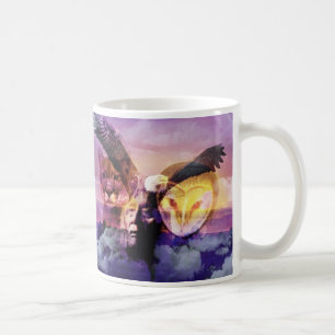Caneca De Café Guerreiro do indiano do nativo americano
