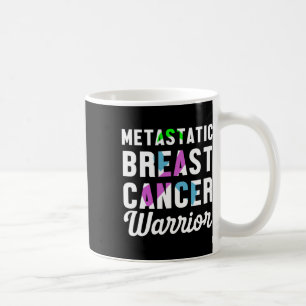 Caneca De Café Guerreiro Metastático de Consciência do Cancer da