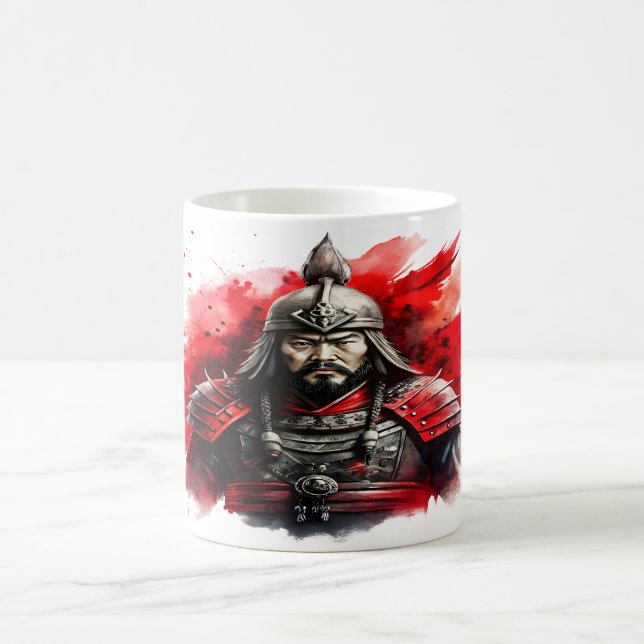 Caneca De Café Guerreiro mongol (Centro)