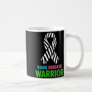 Caneca De Café Guerreiro raro conscientização sobre doença rara d